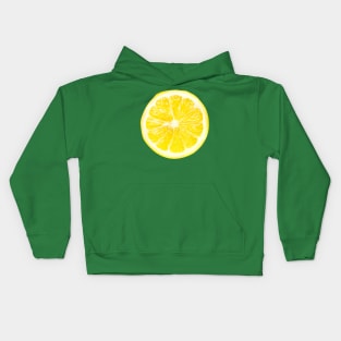 lemon slice Kids Hoodie